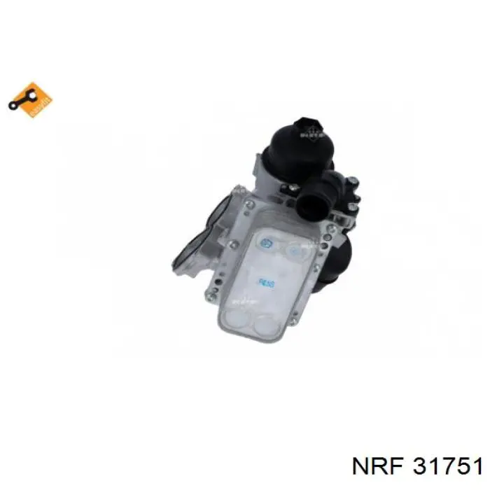 Радіатор масляний (холодильник), під фільтром Renault Espace 4 (JK0) (Рено Еспейс)