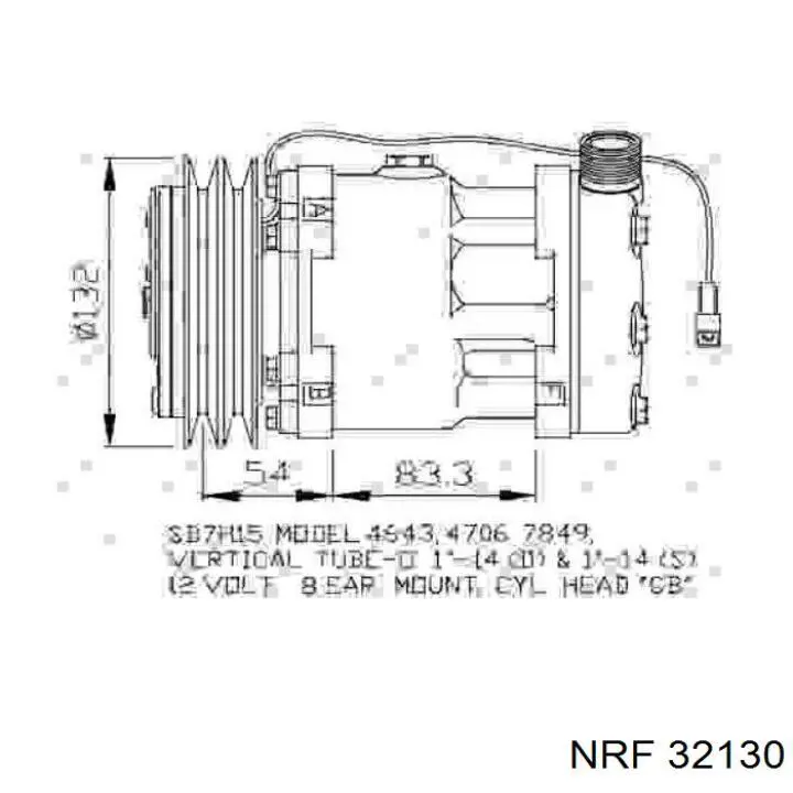 Купити ACP1062000S Mahle Original Компресор кліматичної установки