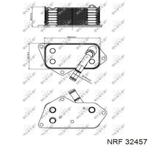 32457 NRF компресор кондиціонера