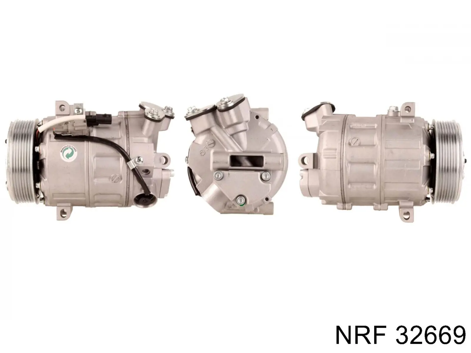 Компресор кондиціонера 7711497036 Renault (RVI)