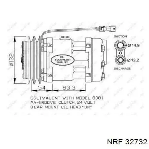 Купити 5010417679 Renault (RVI) Компресор кліматичної установки