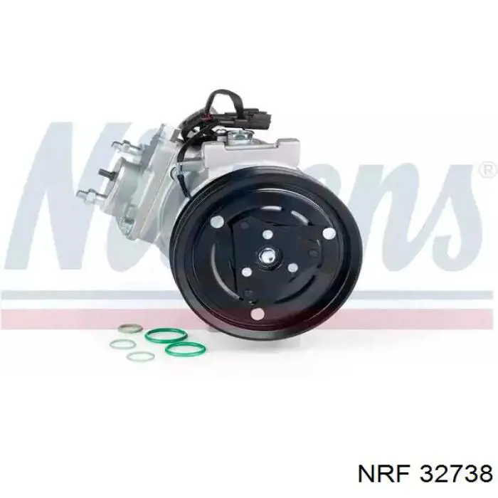 Компресор системи кондиціювання NRF 32738 ціна, від 291.10 USD