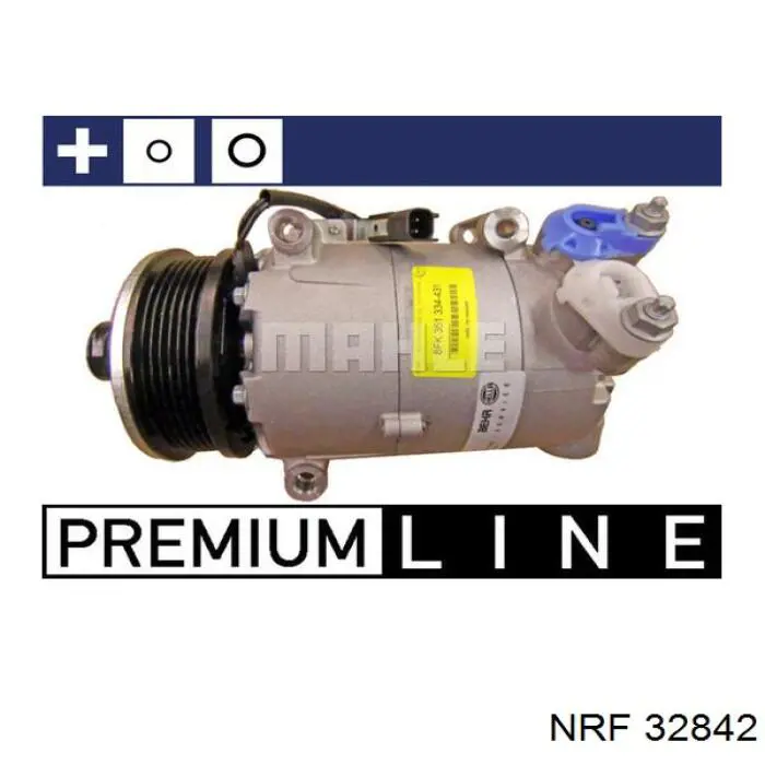 Компресор системи кондиціювання NRF 32842 ціна, від 302.56 USD