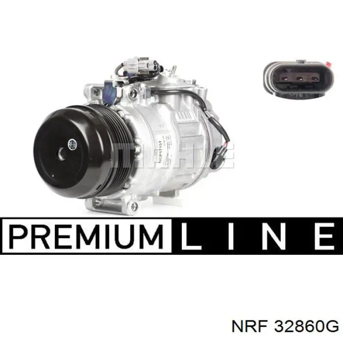 Компресор кондиціонера A0008306200 Mercedes
