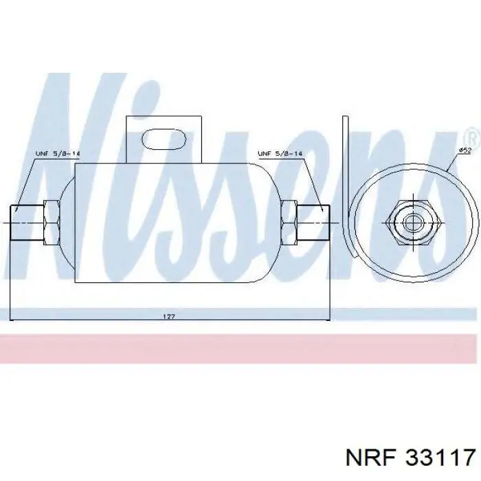 Ресивер-осушувач кондиціонера Thermotec KTT120013 ціна, від 14.78 USD