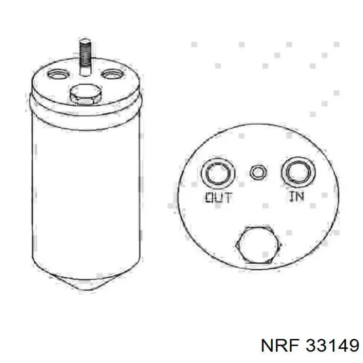 33149 NRF ресивер-осушувач кондиціонера