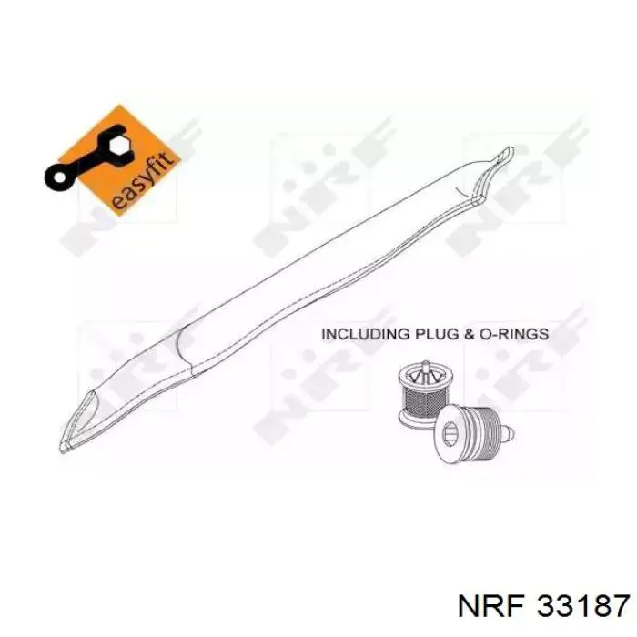 33187 NRF ресивер-осушувач кондиціонера