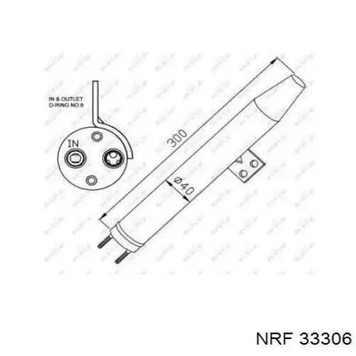 Ресивер-осушувач кондиціонера 260265 REMA-PARTS
