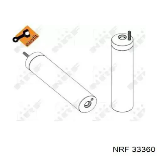 Ресивер-осушувач кондиціонера NRF 33360 ціна, від 25.86 USD