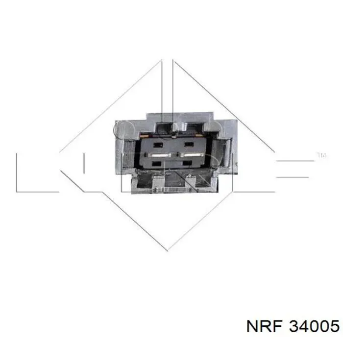 Вентилятора пічки 34005 NRF