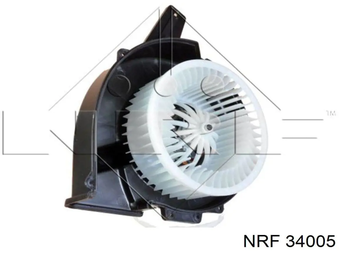 34005 NRF двигун вентилятора пічки (обігрівача салону)