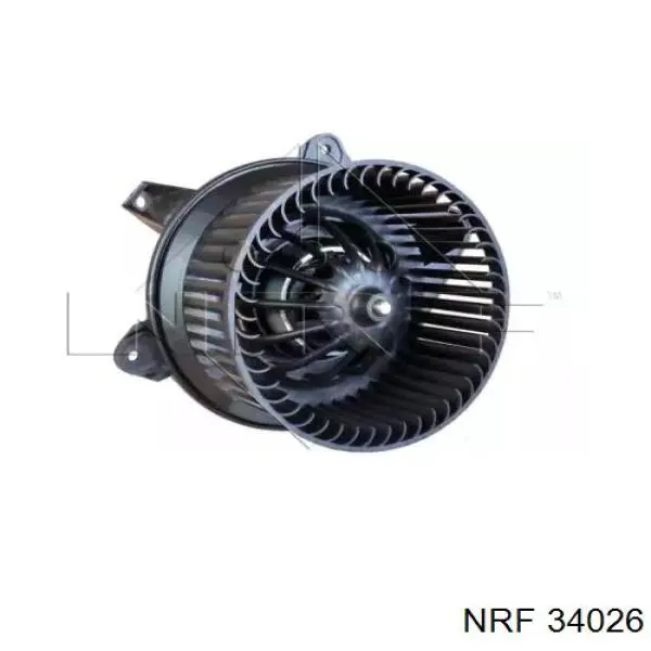Двигун вентилятора пічки (обігрівача салону) на Fiat Doblo (119)