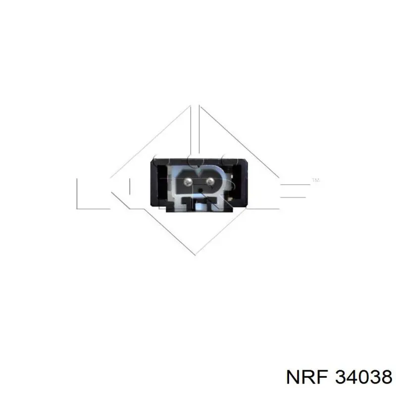 Моторчик пічки NRF 34038
