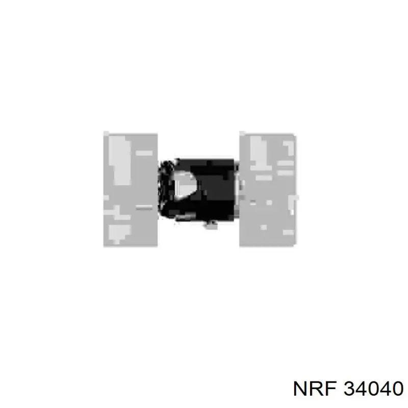 Моторчик пічки NRF 34040
