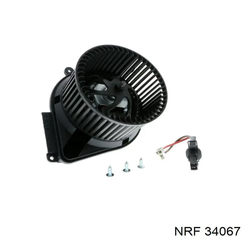 Двигун вентилятора пічки (обігрівача салону) NRF 34067 ціна, від 59.17 USD