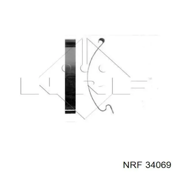 34069 NRF двигун вентилятора пічки (обігрівача салону)