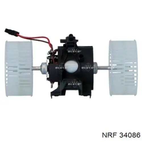 Двигун вентилятора пічки (обігрівача салону) NRF 34086 ціна, від 64.15 USD