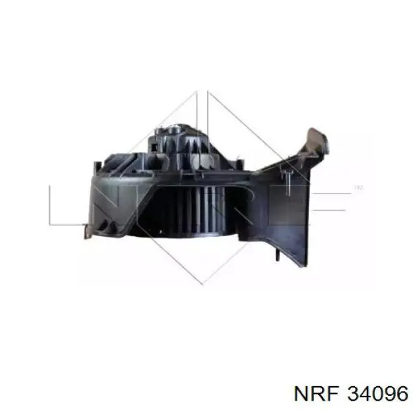 87401 Nissens електровентилятор кондиціонера в зборі (двигун + крильчатка)