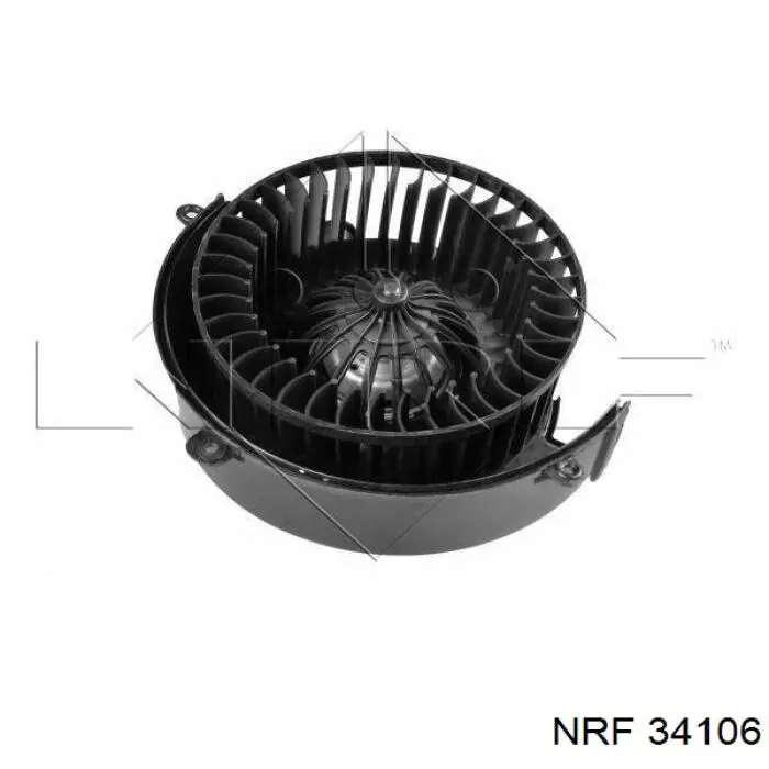Вентилятора пічки 34106 NRF