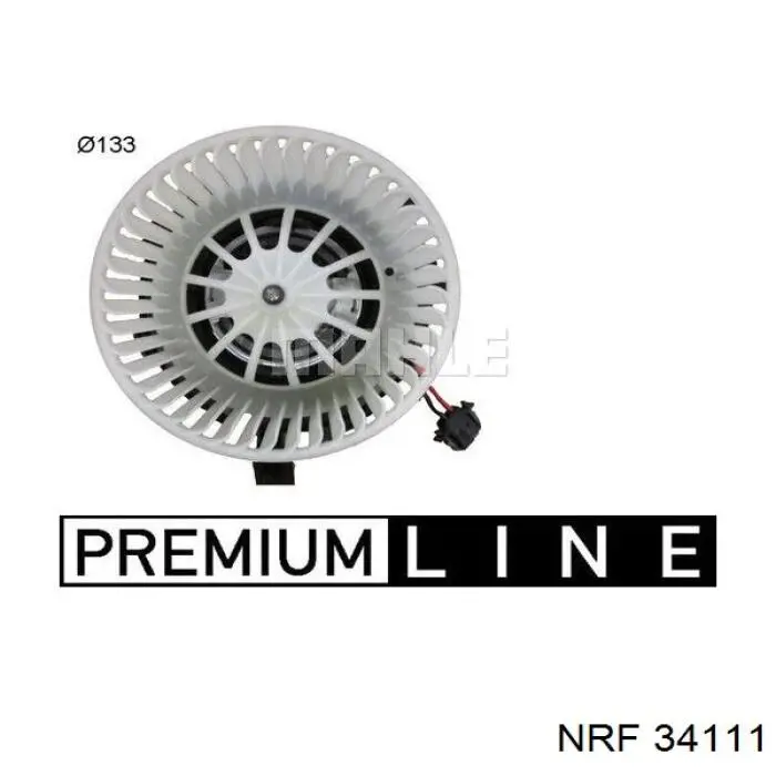 1337NU1X Polcar двигун вентилятора пічки (обігрівача салону)