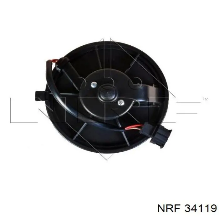Моторчик пічки NRF 34119