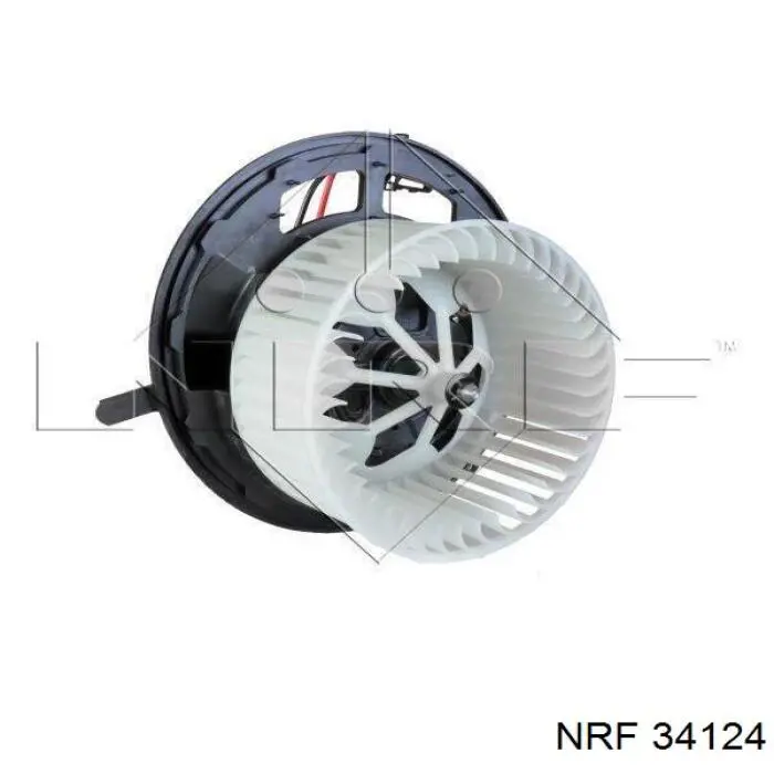 34124 NRF двигун вентилятора пічки (обігрівача салону)