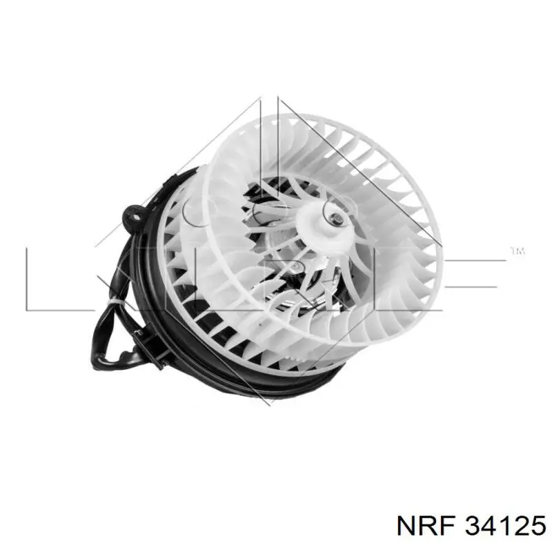 34125 NRF двигун вентилятора пічки (обігрівача салону)