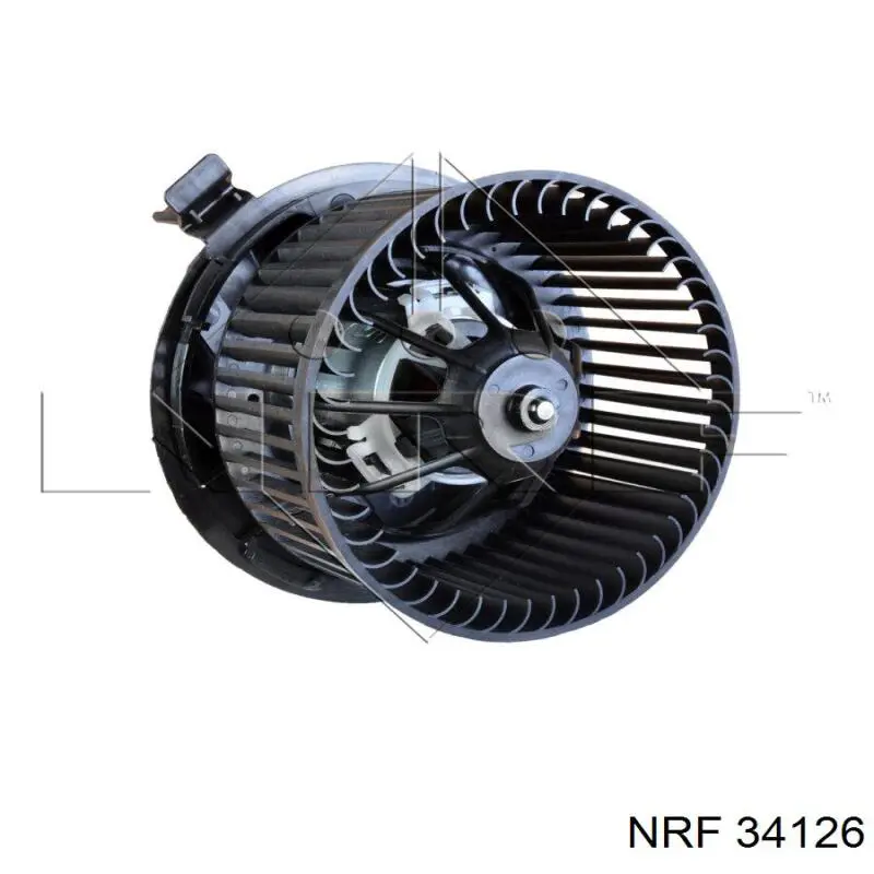 34126 NRF двигун вентилятора пічки (обігрівача салону)