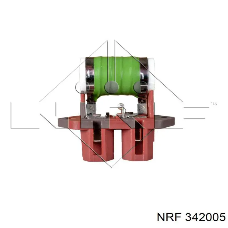 342005 NRF резистор (опір пічки, обігрівача салону)