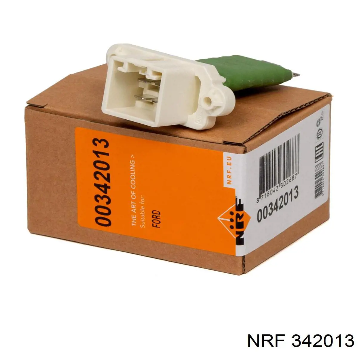 342013 NRF резистор (опір пічки, обігрівача салону)