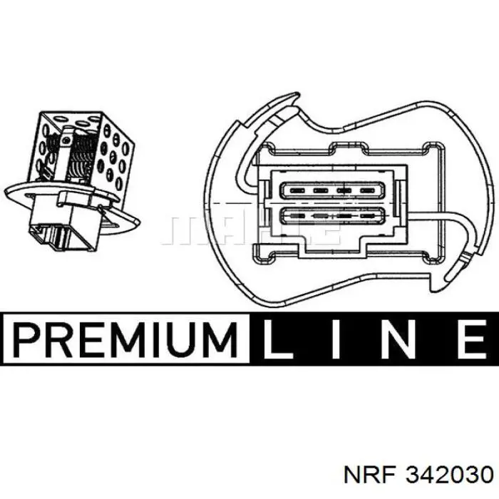 Резистор пічки 4415550 Renault (RVI)