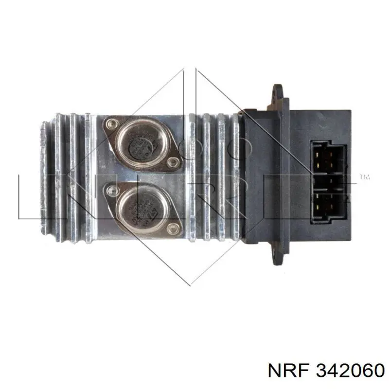 342060 NRF резистор (опір пічки, обігрівача салону)
