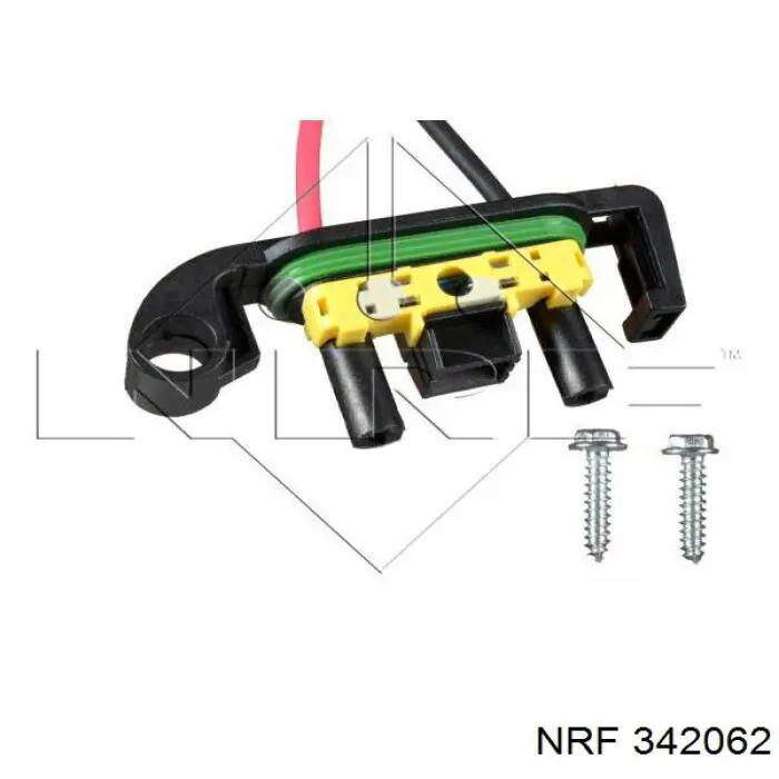 342062 NRF резистор (опір пічки, обігрівача салону)