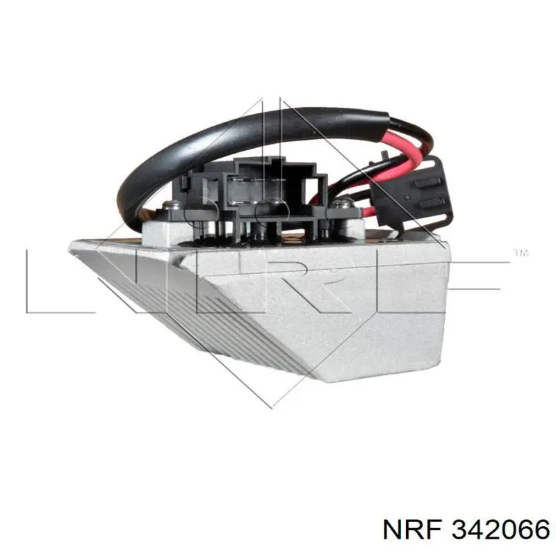342066 NRF резистор (опір пічки, обігрівача салону)