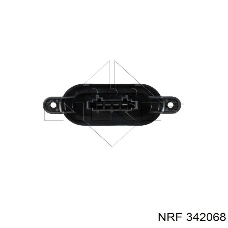 342068 NRF резистор моторчика вентилятора a/c