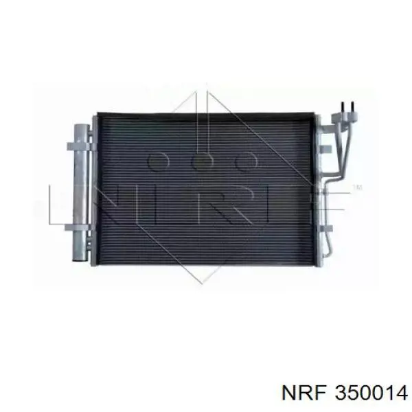 350014 NRF радіатор кондиціонера