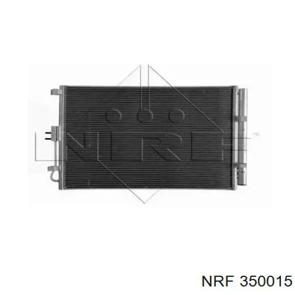 350015 NRF радіатор кондиціонера