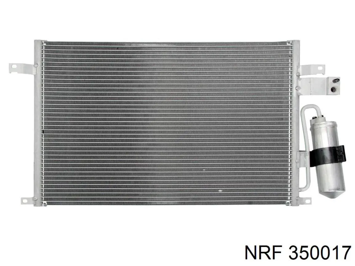 350017 NRF радіатор кондиціонера