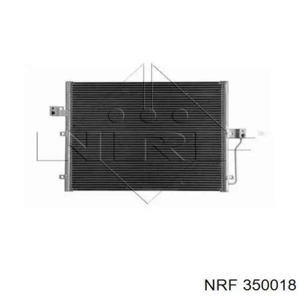 350018 NRF радіатор кондиціонера