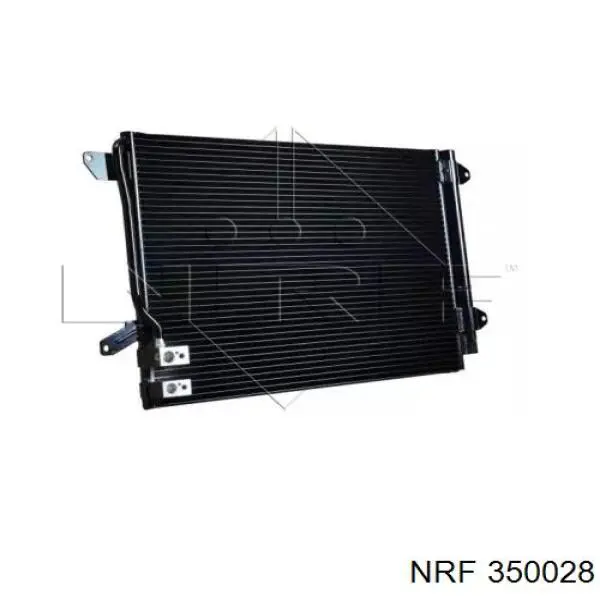 Радіатор кондиціонера 350028 NRF