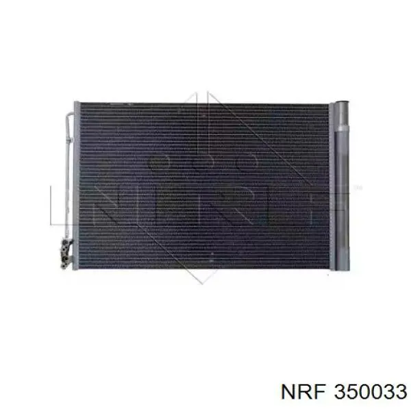 Радіатор кондиціонера 350033 NRF