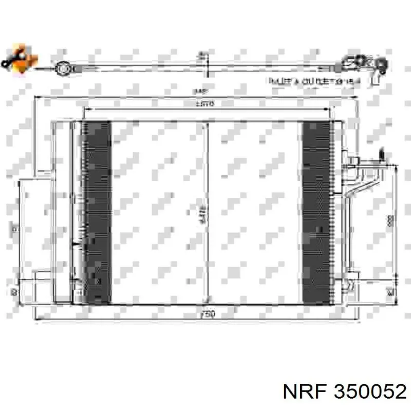 350052 NRF Конденсатор