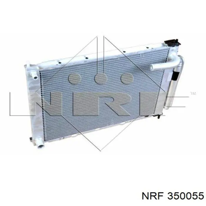 350055 NRF радіатор охолодження двигуна