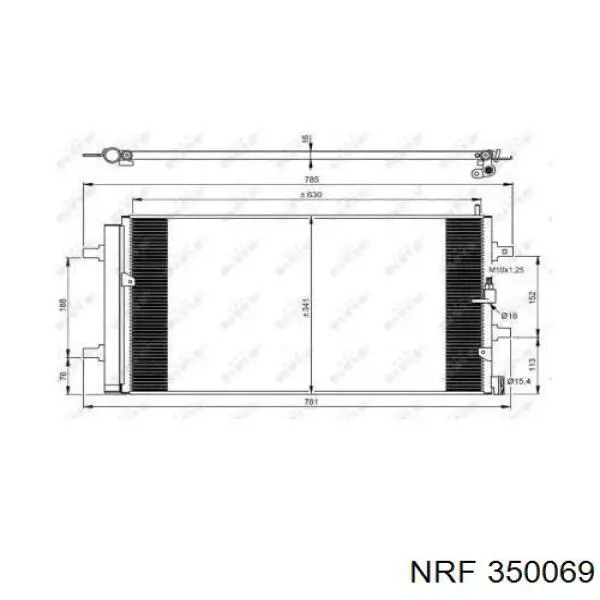350069 NRF Конденсатор