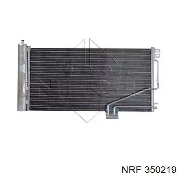 Радіатор кондиціонера 350219 NRF