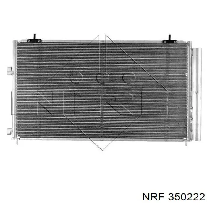 Купити 350222 NRF Радіатор системи охолодження кондиціонера