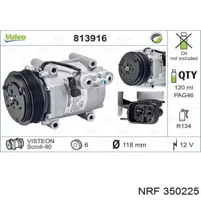Радіатор кондиціонера DCN15007 Denso