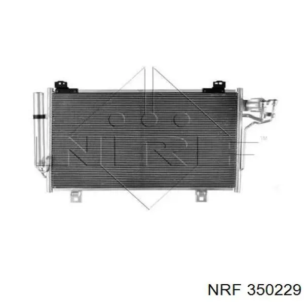 350229 NRF радіатор кондиціонера