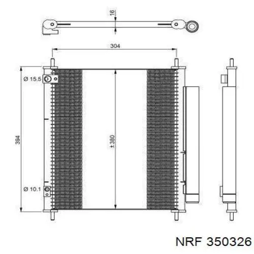 DCN07003 Denso Конденсатор