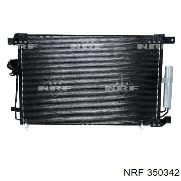 Радіатор кондиціонера Nissan Navara NP300 (D23M) (Нісан Навара)